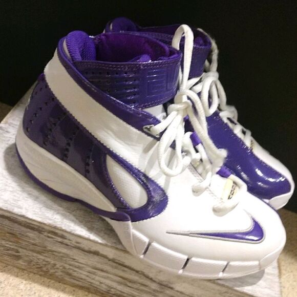 👍 Nike Zoom Air Sz 5 / 35.5 Basketball Leather. S1 - Picture 1 of 5